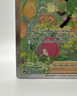 Pokemon Gardenia's Vigor GG61/70 Ultra Rare Full Art Holo Crown Zenith English - Image 5