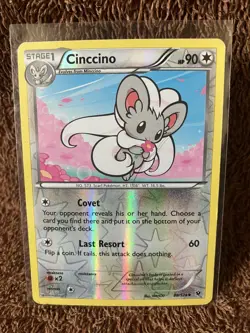 Pokemon cinccino 88/124 reverse holo fates collide - Image 1