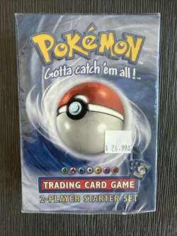 Pokemon Base Set Potentially SHADOWLESSU 2 Player SEALED Starter Theme Deck - Image 2