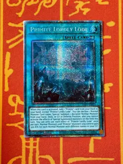 YUGIOH PRIMITE LORDLY LODE STARLIGHT RARE NM RA05-EN072 - Image 1