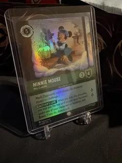 Disney Lorcana Minnie Mouse-Mrs. Cratchit 213 Winterspell Epic Foil NM 🐁 ✨ - Image 1