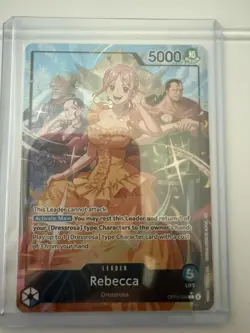 Rebecca OP15 039 Alt Art Leader - One Piece TCG - English Card Near Mint - Image 1
