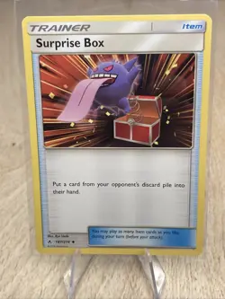 Pokemon TCG Trainer Surprise Box Non-holo Card NM/M Scarlet & Violet 187/214 - Image 1