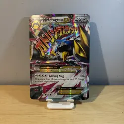 2014 Pokemon XY Black Star Promo M Metagross EX (Jumbo Card) #XY35 LP - Image 1