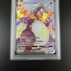 PSA 10 Charizard Vmax SV107/SV122 Pokemon Shining Fates Holo Graded Card - Image 3