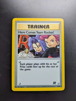 Here Comes Team Rocket 15/82 Holo Team Rocket Pokemon Card PSA TCG WOTC 1999 - Image 1