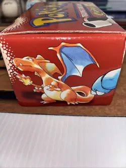 Pokemon TCG WOTC 1999 Base Set Card Box EMPTY Vintage RARE Blastoise Art - Image 5