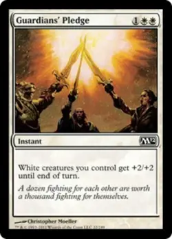 4 x Guardians' Pledge - Magic 2012 - Light Play - MTG - Image 1