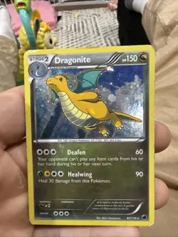 Pokemon TCG 2013 Plasma Freeze Card -- Dragonite 83/116 Cosmos Holo - Image 1