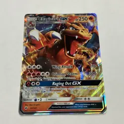 Charizard GX 20/147 SM-Burning Shadows Ultra Rare Holo Pokemon Card - NM - Image 1