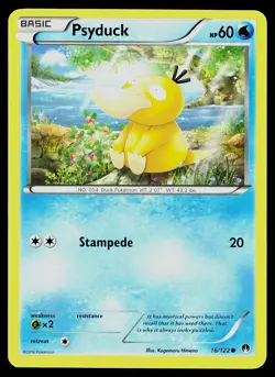 Pokemon Card BREAKpoint Psyduck 16/122 Common - Image 1