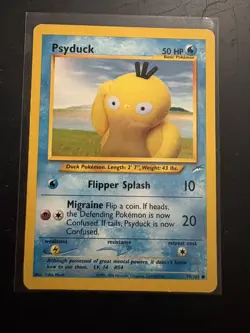 Psyduck 79/105 Pokemon Neo Destiny Card - Image 1