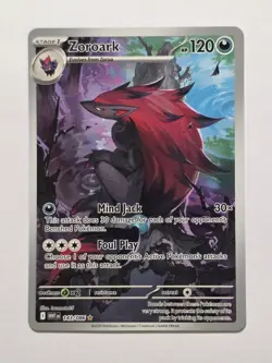 Zoroark 143/086 White Flare IR Holo Pokemon Card - Near Mint - Image 1