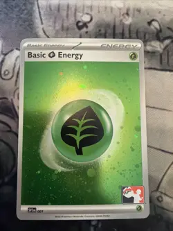 Pokemon Basic Grass Energy - (Cosmos Holo) - Prize Pack Series Cards 001 - Image 1