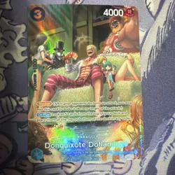 Bandai Donquixote Doflamingo OP01-073 Special Holo 4000 One Piece Card Game - Image 1