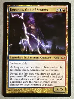 MTG / Keranos, God of Storms / JOU / #151 / Regular / Mythic / NM - Image 1