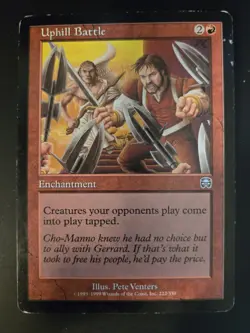 Uphill Battle Mercadian Masques MTG FREE SHIPPING - Image 1