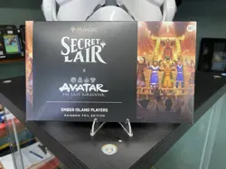 Magic: The Gathering Secret Lair Avatar Ember Island Rainbow Foil Deck - Image 1