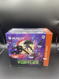 Magic the Gathering Teenage Mutant Ninja Turtles Draft Night Box Sealed New - Image 1