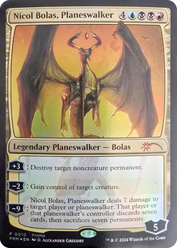 Nicol Bolas, Planeswalker (Foil) - Unique and Miscellaneous Promos (UMP) - Image 1