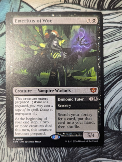 Emeritus of Woe - 80 - NM - Secrets of Strixhaven - Image 1