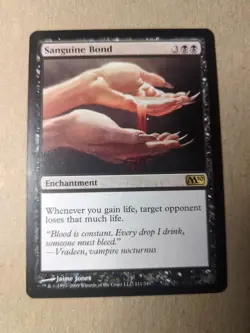 Sanguine Bond - MTG - Magic 2010 - LP - Image 1