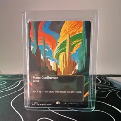 Wizards Mana Confluence 70 Edge of Eternities Borderless Mythic Land English - Image 1
