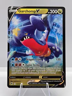 Garchomp V 117/189 Holo V Rare Astral Radiance Pokemon NM - Image 1