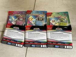 Pokemon TCG Prismatic Evolutions Tech Sticker Collection 3 Pack SEALED Lot Of 6 - Image 2
