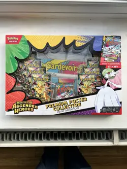Pokemon TCG Ascended Heroes Premium Poster Collection Mega Gardevoir - Image 1