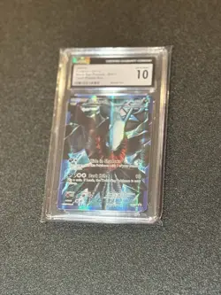 CGC 10 GEM MINT Darkrai (Team Plasma) BW73 Black & White Holo Black Star Promo - Image 3