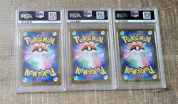 2023 POKEMON JAPANESE 151 VENUSAUR CHARIZARD BLASTOISE EX SEQUENTIAL SET PSA 10 - Image 2