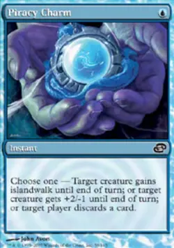 4 x Piracy Charm - Planar Chaos - Light Play - MTG - Image 1