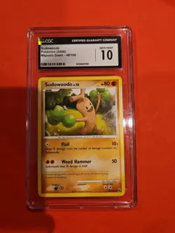 2008 Pokemon Diamond & Pearl Majestic Dawn Sudowoodo #48/100 CGC 10 - Image 1