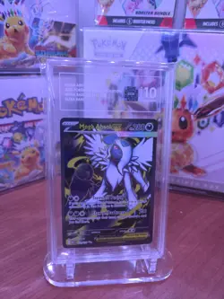 2025 Pokemon Mega Evolution Base Set #161 Mega Absol EX Ultra Rare TAG 10 - Image 1