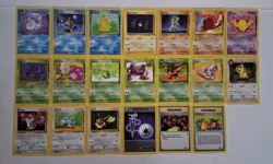 Team Rocket Set Lot Vtg Pokemon Cards Mp - Image 1