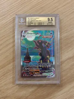 Pokemon BGS 9.5 2021 Umbreon VMAX Alt Art Secret Rare 215/203 Evolving Skies - Image 1