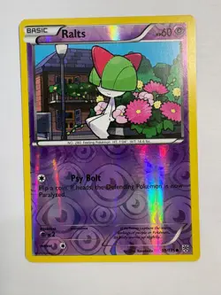 Pokemon TCG BW Plasma Storm Ralts 59/135 Reverse HOLO Common 2012 - Image 1