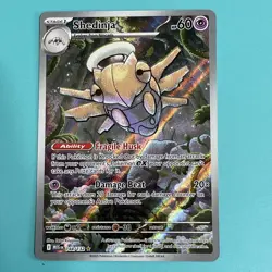 Shedinja Illustration Rare ME01 Mega Evolution 144/132 NM Pokemon TCG Holo - Image 1