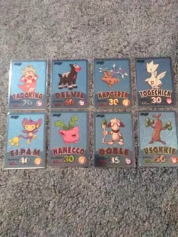 Pokemon Japanese Meiji Blue Foil Promo Lot - Image 1