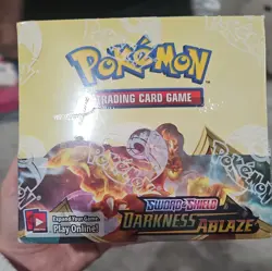 Darkness Ablaze Booster Box: Pokemon Sword & Shield - Brand New - Sealed - Image 1