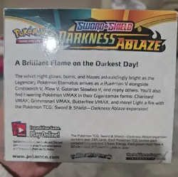 Darkness Ablaze Booster Box: Pokemon Sword & Shield - Brand New - Sealed - Image 2