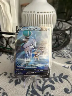 Pokemon Ice Rider Calyrex V Full Art Holo 164/198 Chilling Reign HP210 - Image 1