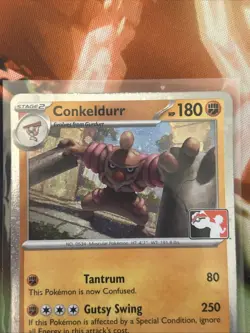Conkeldurr 105/167 Cosmo Holo Pokemon Play! Prize Pack Series 7 Promo TCG - NM - Image 3