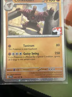 Conkeldurr 105/167 Cosmo Holo Pokemon Play! Prize Pack Series 7 Promo TCG - NM - Image 4