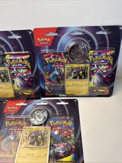(Lot of 5) Pokemon TCG Mega Evolution + Phantasmal Flames Raikou 2-pack Blister - Image 2