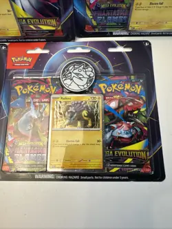 (Lot of 5) Pokemon TCG Mega Evolution + Phantasmal Flames Raikou 2-pack Blister - Image 5