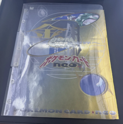 Japanese Exclusive Pokemon Neo Genesis Promo Premium Folder File Binder (Empty) - Image 1