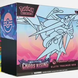 PRESALE Pokemon Chaos Rising Pokemon Center Elite Trainer Box ETB NEW SEALED - Image 1