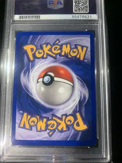 2000 Pokemon Gym Heroes Mistys Seadra Holo Pre release PSA 7 NM - Image 3
